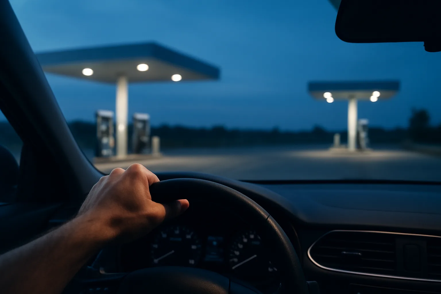 Gasolineras de autopista vs. de pueblo: cómo decidir dónde repostar en un viaje largo