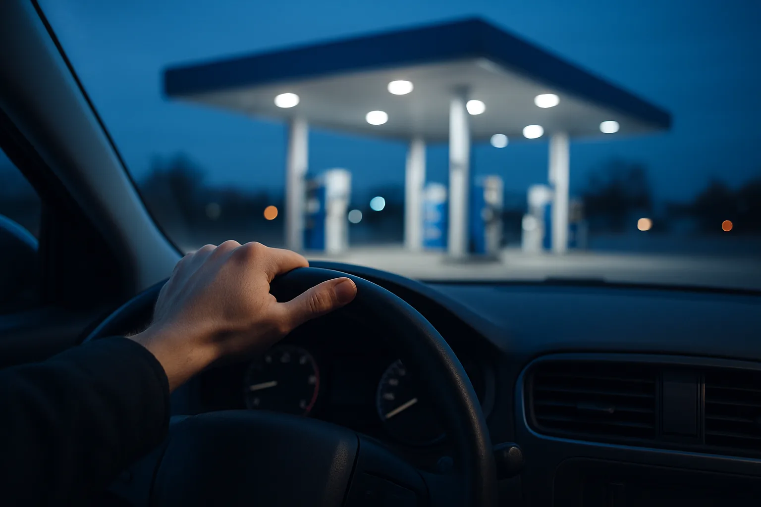 Repostar de noche o con frío: ¿realmente se llena más el depósito de combustible?